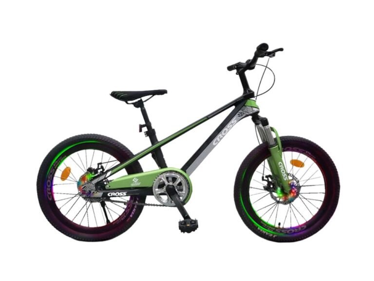 bicicleta aro 20 cross magnesio verde