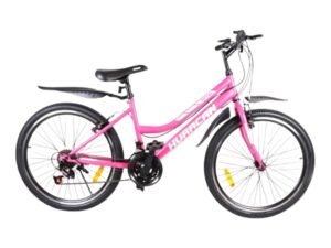 bicicleta montañera aro 24 huracan rosado
