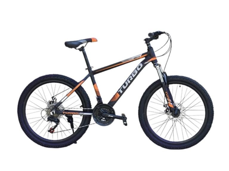 bicicleta montañera aro 24 turbo naranja
