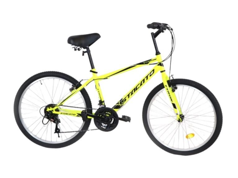 bicicleta montañera aro 24 tyron amarillo
