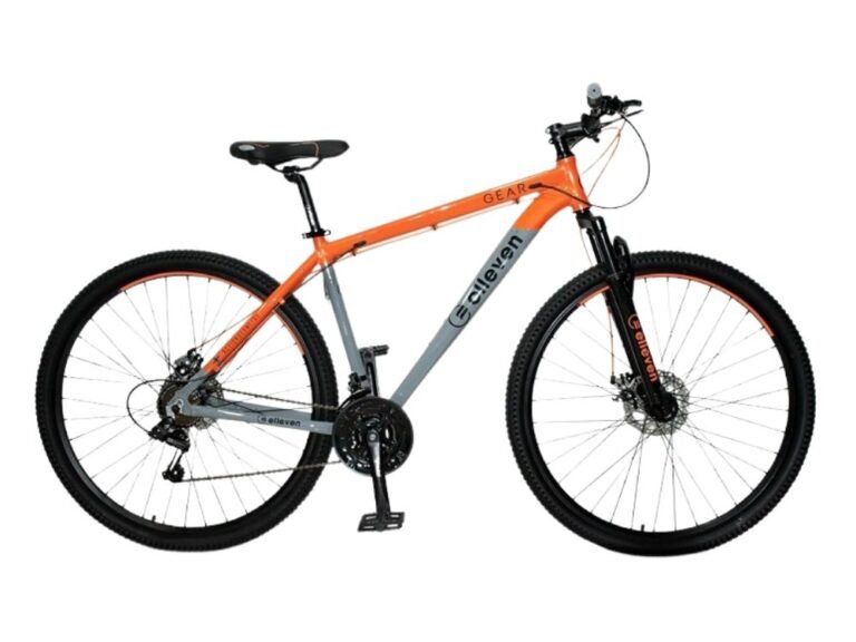 bicicleta montañera aro 29 elleven naranja