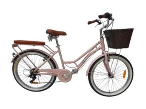 bicicleta vintage aro 24 infinity rosado