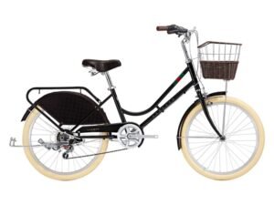 bicicleta vintage aro 26 lauren negro